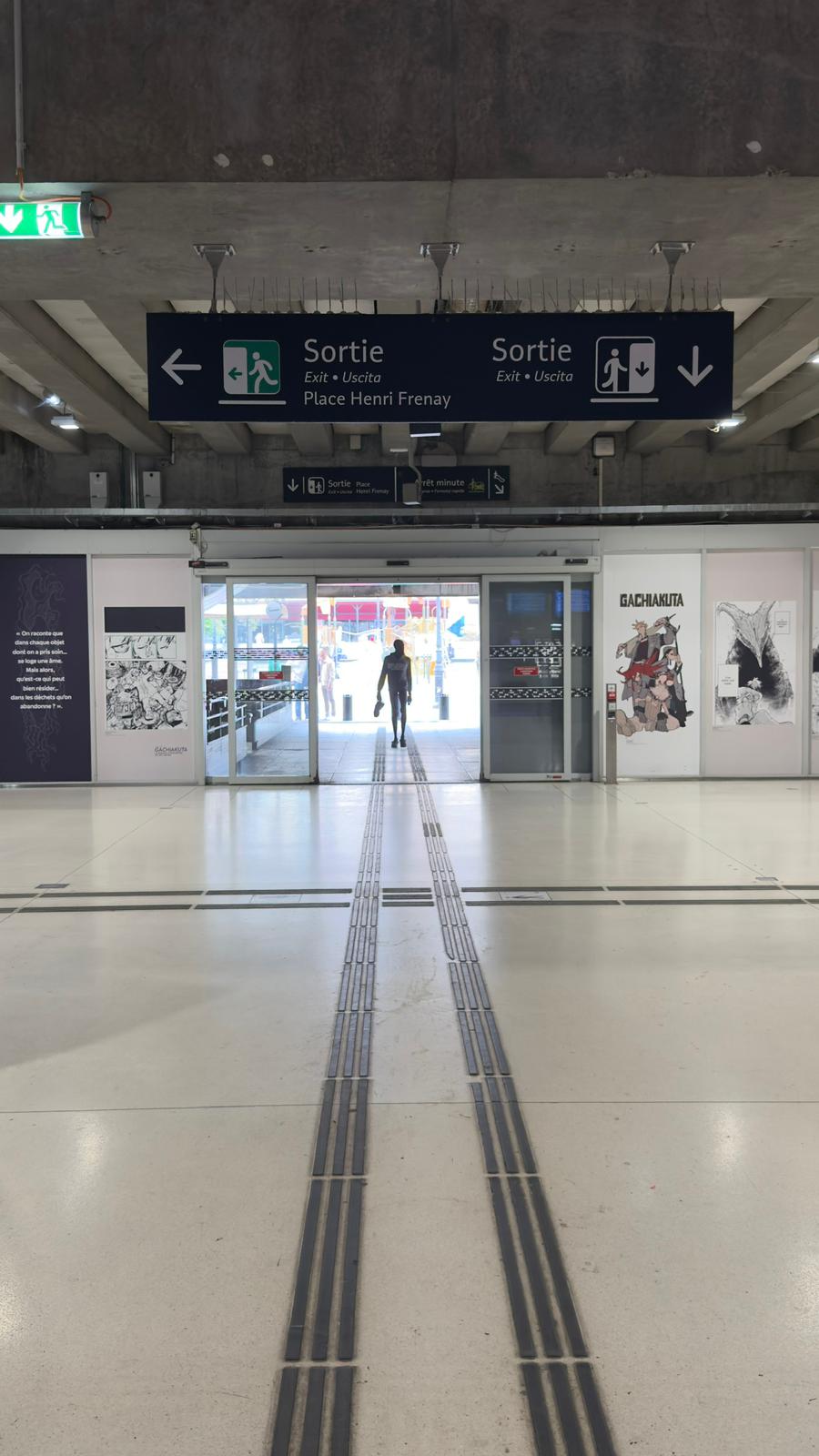 Accès au centre Ophsem — Sortie Place Henri Frenay, Gare de Lyon Paris 12